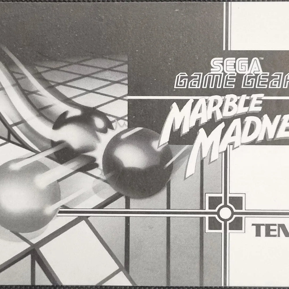 Marble Madness manual - ZZGames.dk