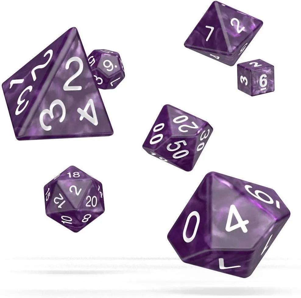 MARBLE: Purple (7 pcs) - ZZGames.dk