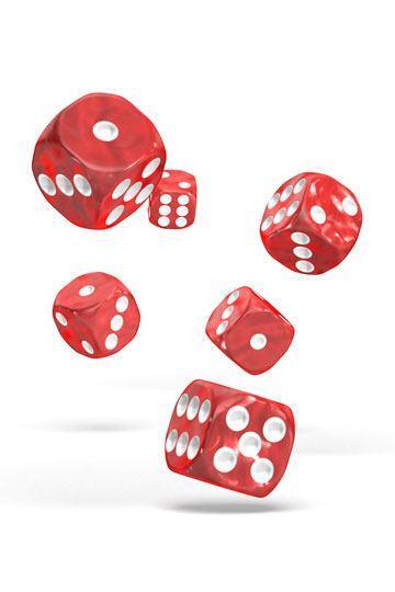 MARBLE: Red 16mm (12 pcs) - ZZGames.dk