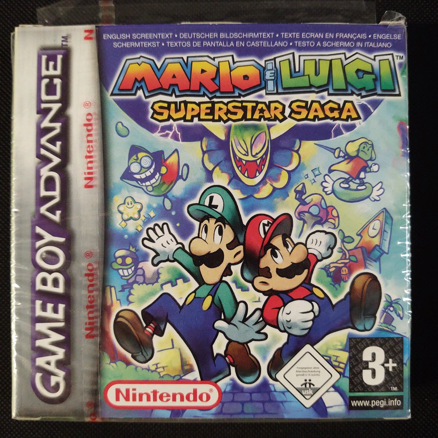Mario & Luigi Superstar Saga i æske - ZZGames.dk
