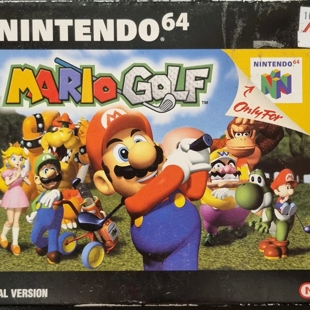 Mario Golf i æske (u. manual) - ZZGames.dk