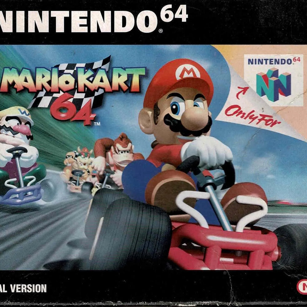Mario Kart 64 i Kasse (kosmetiske fejl) - ZZGames.dk