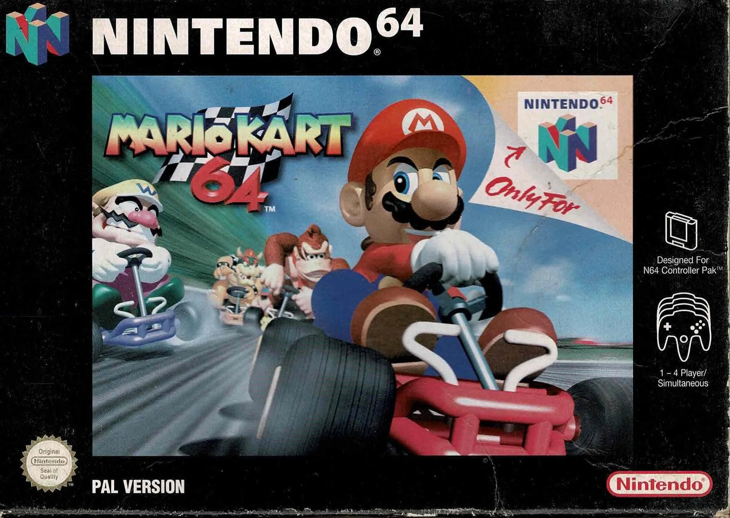 Mario Kart 64 i Kasse (kosmetiske fejl) - ZZGames.dk