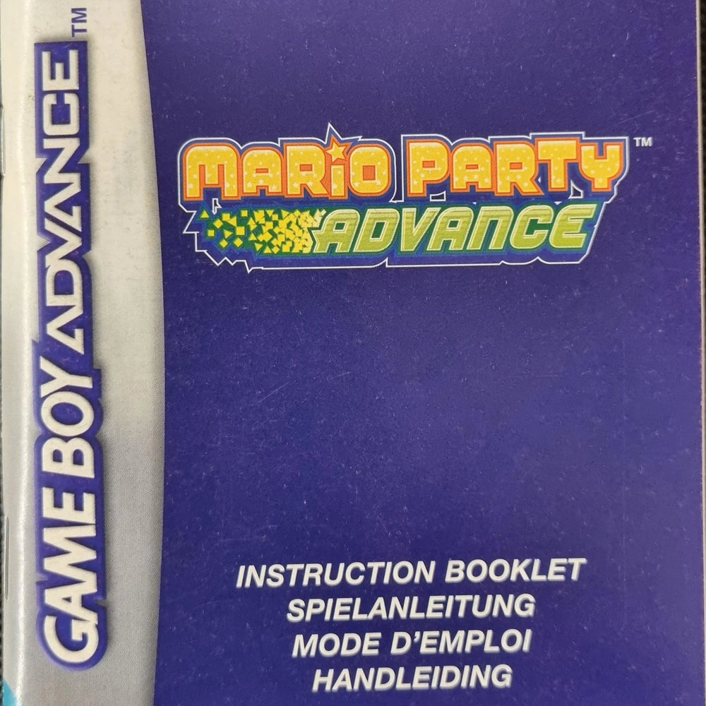 Mario Party Advance manual (NFHUG) - ZZGames.dk