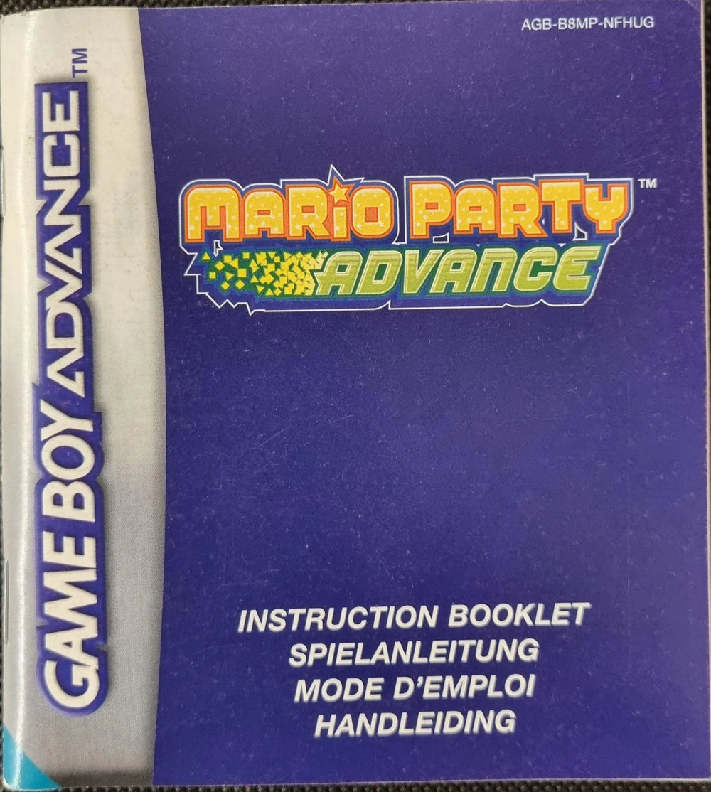 Mario Party Advance manual (NFHUG) - ZZGames.dk