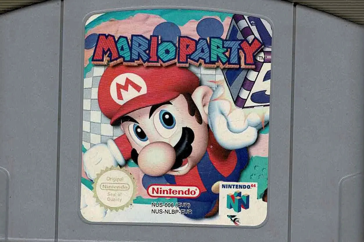 Mario Party (lidt afbleget label) - ZZGames.dk