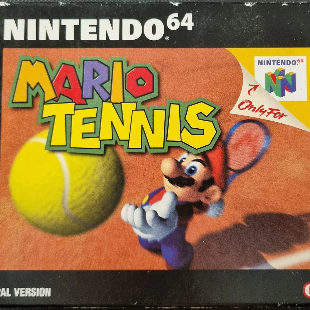Mario Tennis i æske (u. manual) - ZZGames.dk