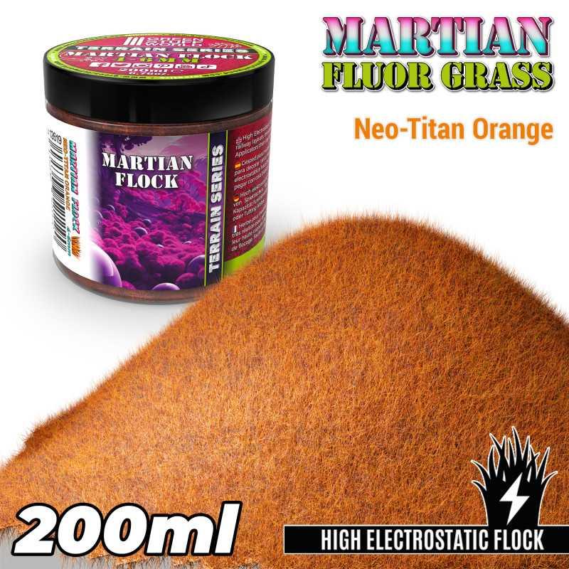 Martian Fluor Grass - Neo-titan Orange - 200ml - ZZGames.dk