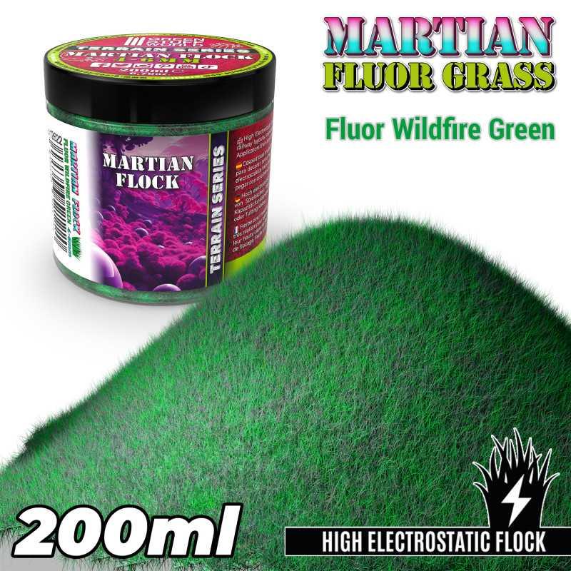 Martian Fluor Grass - Wildfire Green - 200ml - ZZGames.dk