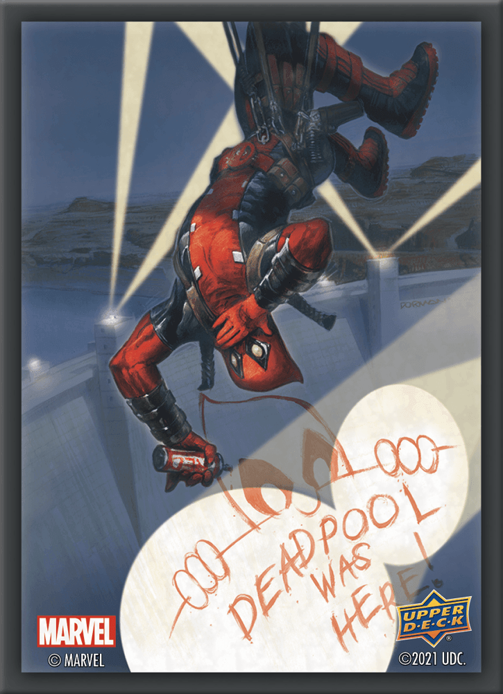 Marvel Card Sleeves - Deadpool (66x91mm) - ZZGames.dk