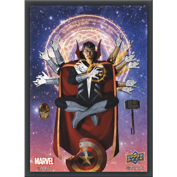 Marvel Card Sleeves - Dr. Strange (66x91mm) - ZZGames.dk