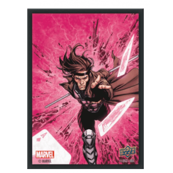 Marvel Card Sleeves - Gambit (65 Sleeves) - ZZGames.dk
