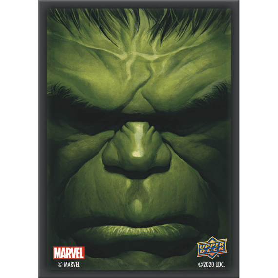 Marvel Card Sleeves - Hulk (66x91mm) - ZZGames.dk