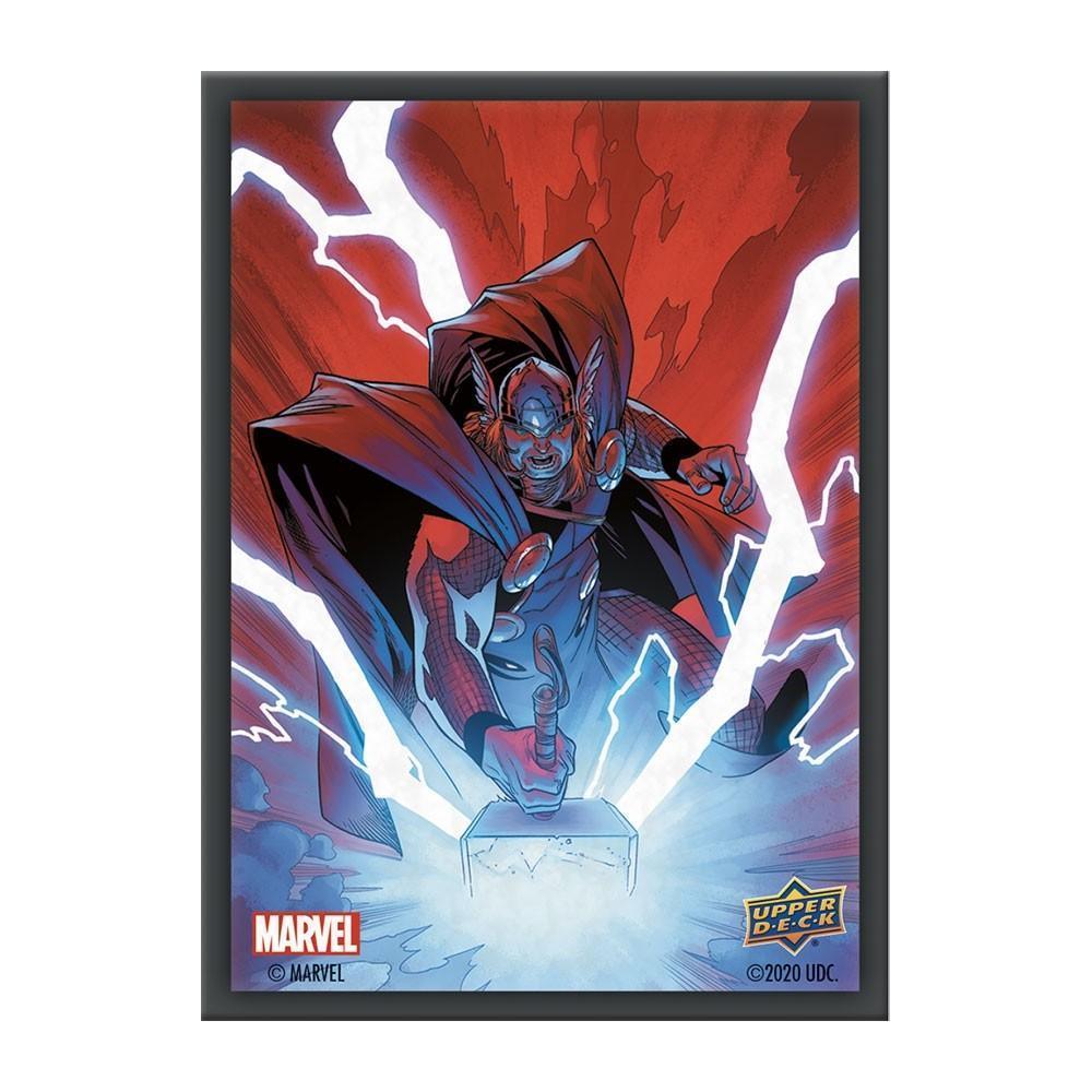 Marvel Card Sleeves - Thor (66x91mm) - ZZGames.dk