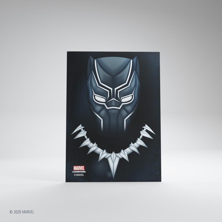 Marvel Champions: Black Panther Sleeves (66x92mm) - ZZGames.dk