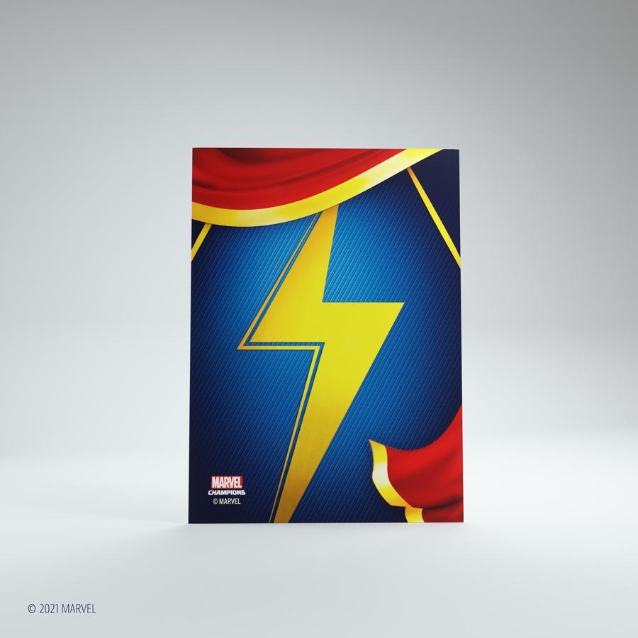 Marvel Champions: Ms. Marvel Sleeves (66x92mm) - ZZGames.dk