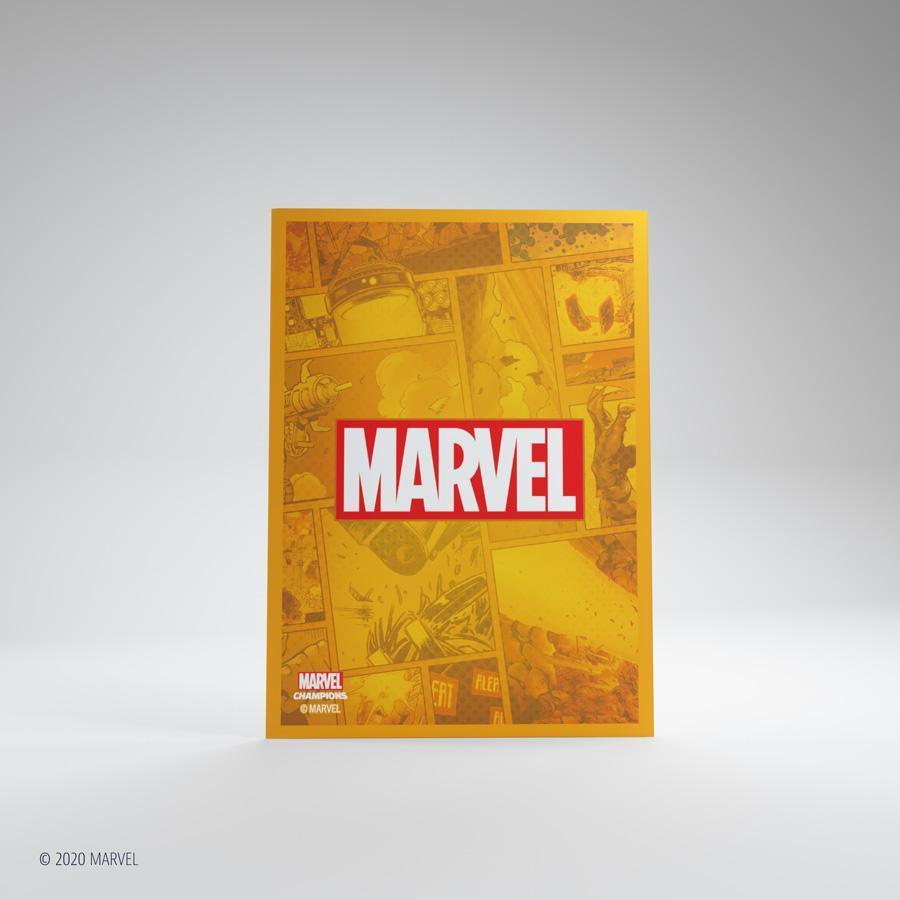 Marvel Champions: Orange Sleeves (66x92mm) - ZZGames.dk