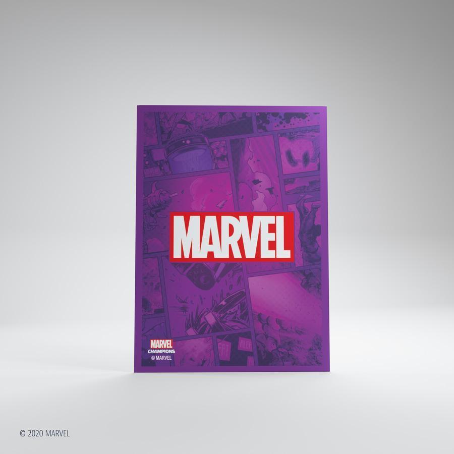 Marvel Champions: Purple Sleeves (66x92mm) - ZZGames.dk