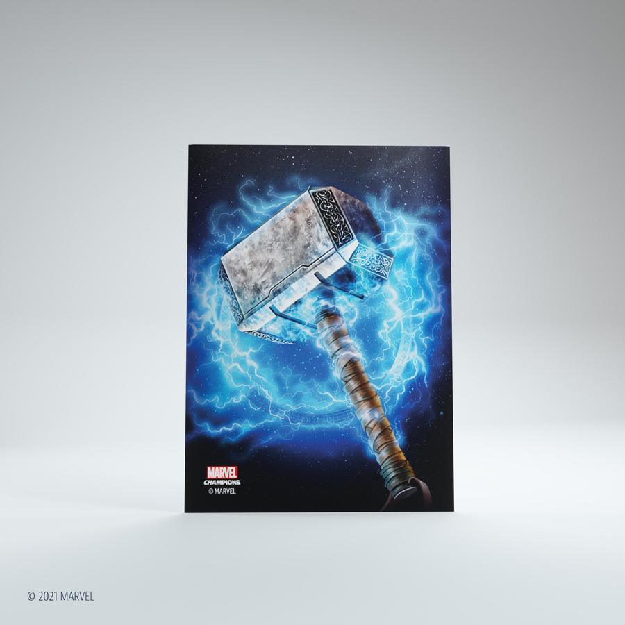 Marvel Champions: Thor Sleeves (66x92mm) - ZZGames.dk