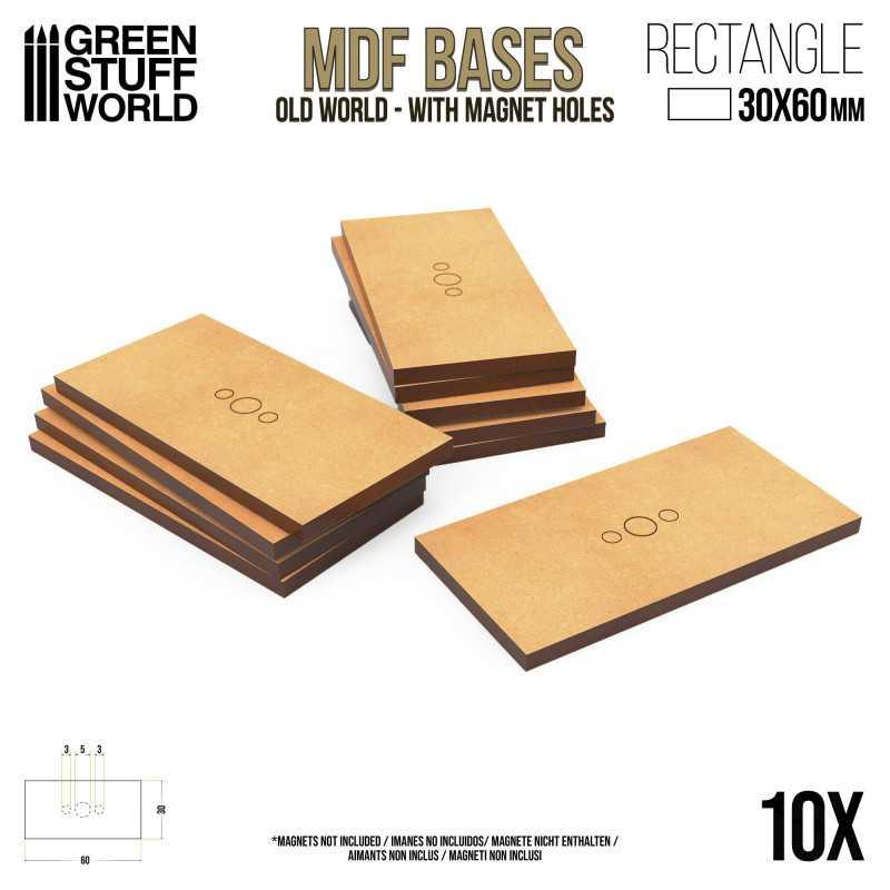 
                  
                    MDF Bases - Rectangle 30x60mm x10 - ZZGames.dk
                  
                