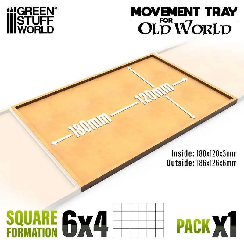 
                  
                    MDF Movement Trays 180x120mm (Old World) - ZZGames.dk
                  
                
