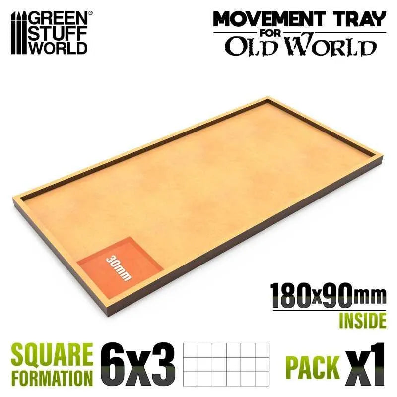 MDF Movement Trays 180x90mm (Old World) - ZZGames.dk