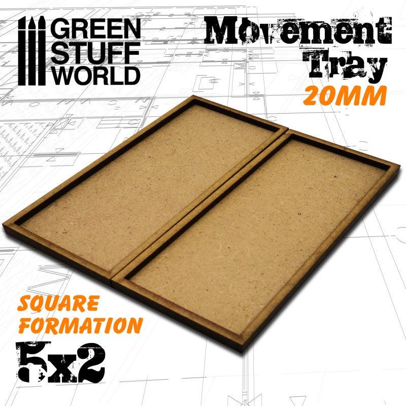
                  
                    MDF Movement Trays 20mm 5x2 - ZZGames.dk
                  
                