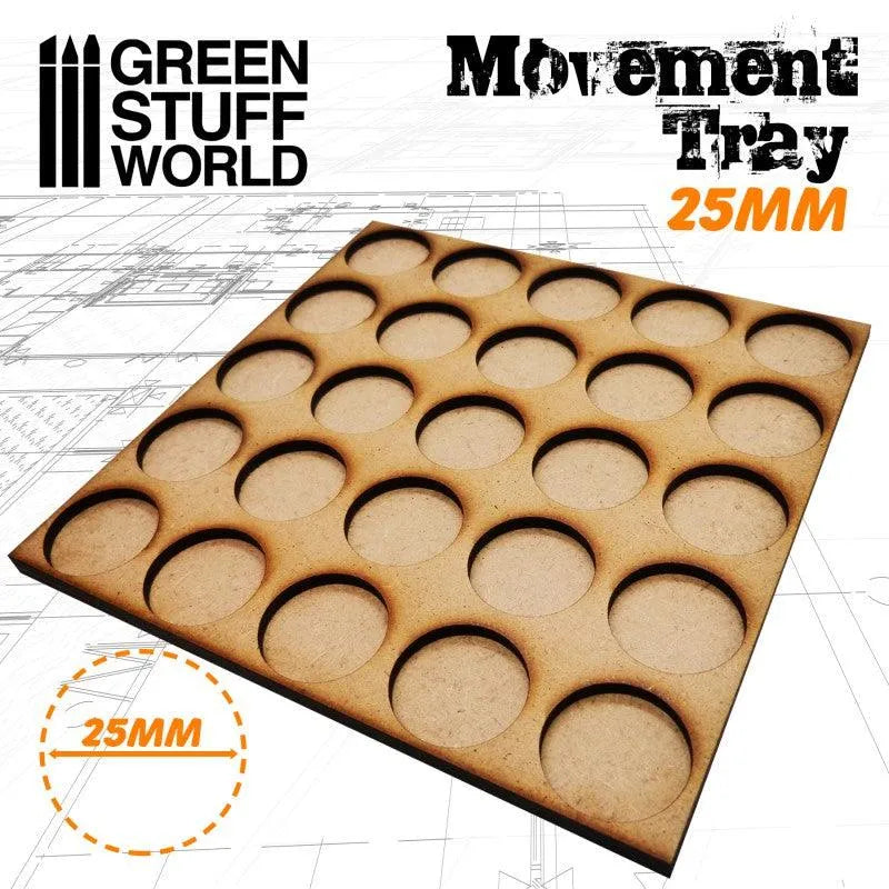 
                  
                    MDF Movement Trays 25mm 5x5 - Skirmish Lines - ZZGames.dk
                  
                