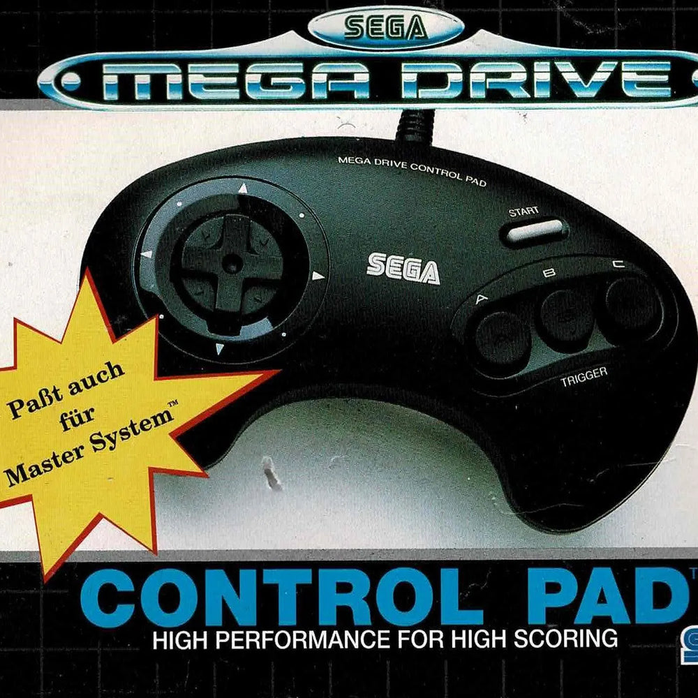 Mega Drive Controller i æske - ZZGames.dk