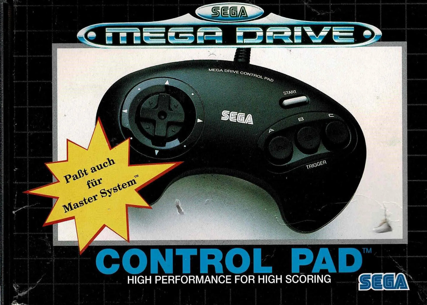 Mega Drive Controller i æske - ZZGames.dk