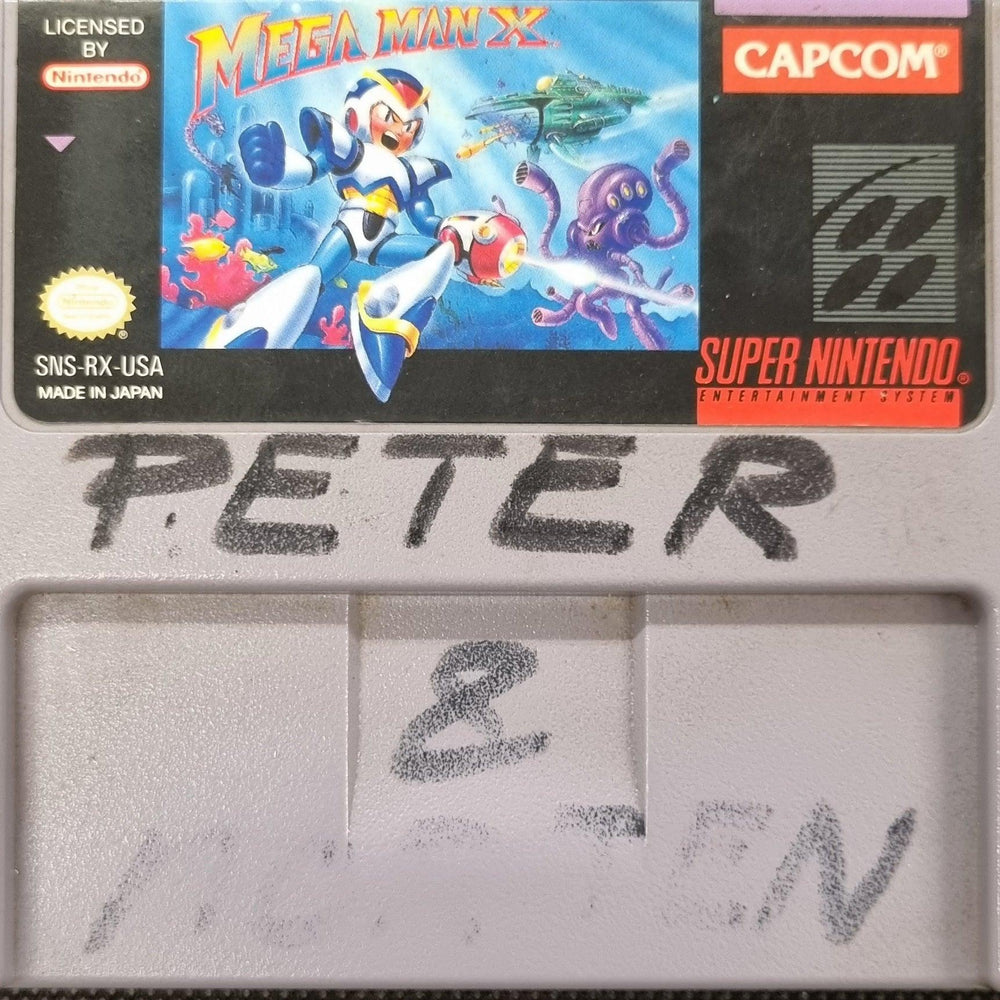Mega Man X (NTSC) (Tush på cart) - ZZGames.dk