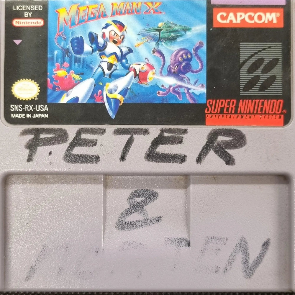 Mega Man X (NTSC) (Tush på cart) - ZZGames.dk