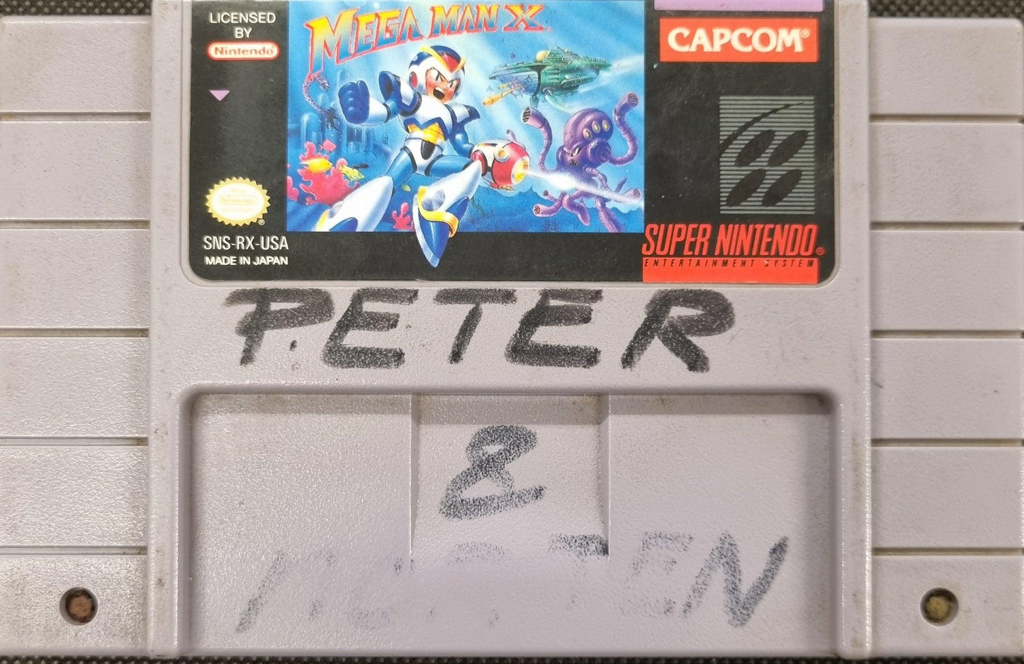 Mega Man X (NTSC) (Tush på cart) - ZZGames.dk