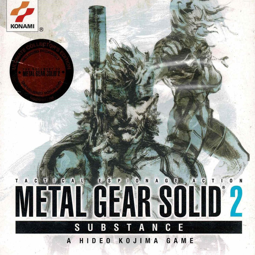 Metal Gear Solid 2: Substance - ZZGames.dk