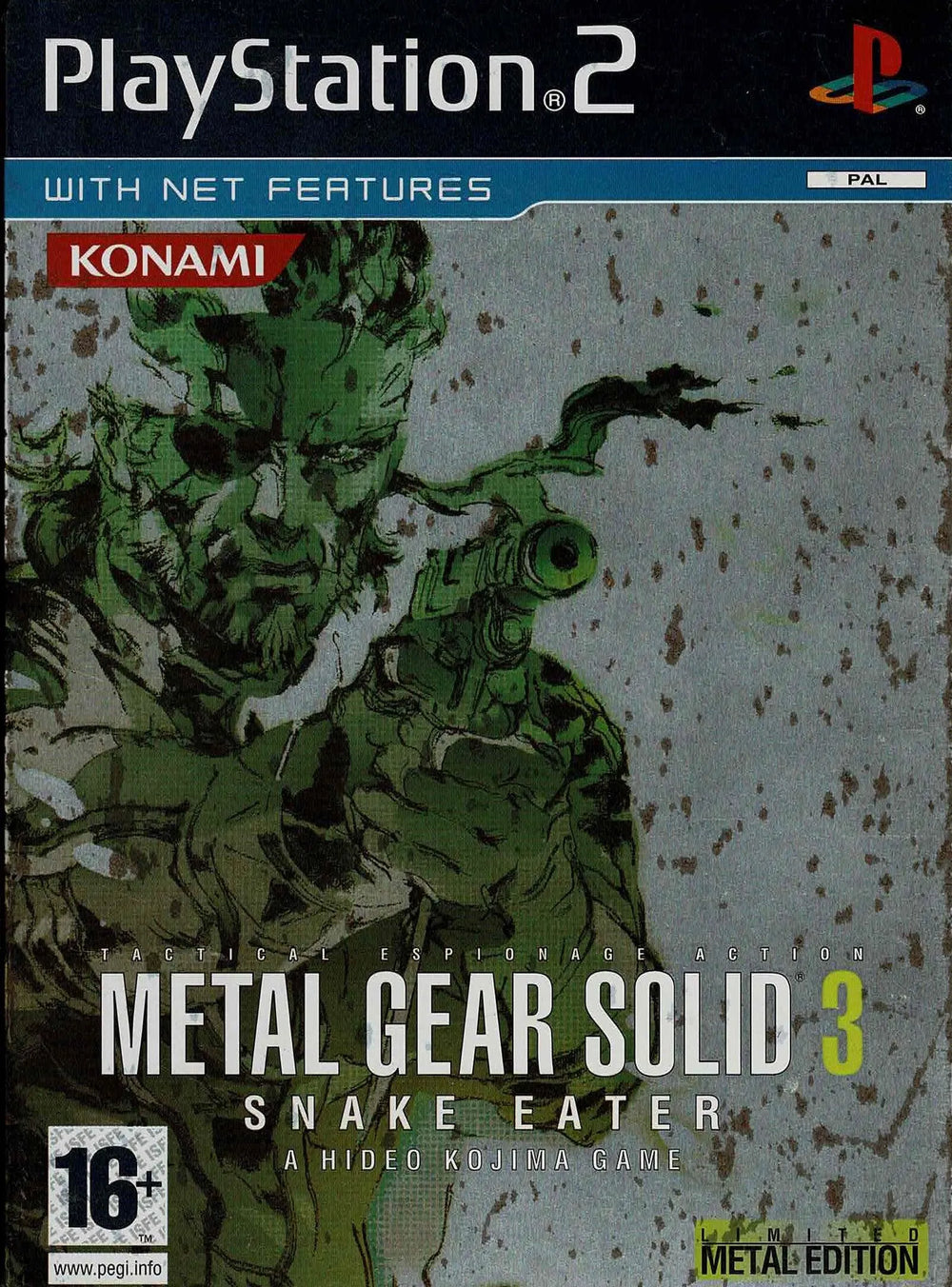 Metal Gear Solid 3: Snake Eater (Steelbook) - ZZGames.dk