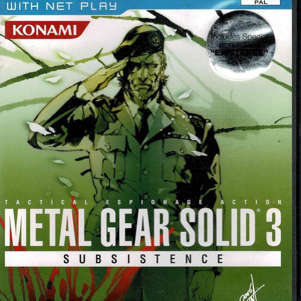 Metal Gear Solid 3: Subsistence - ZZGames.dk
