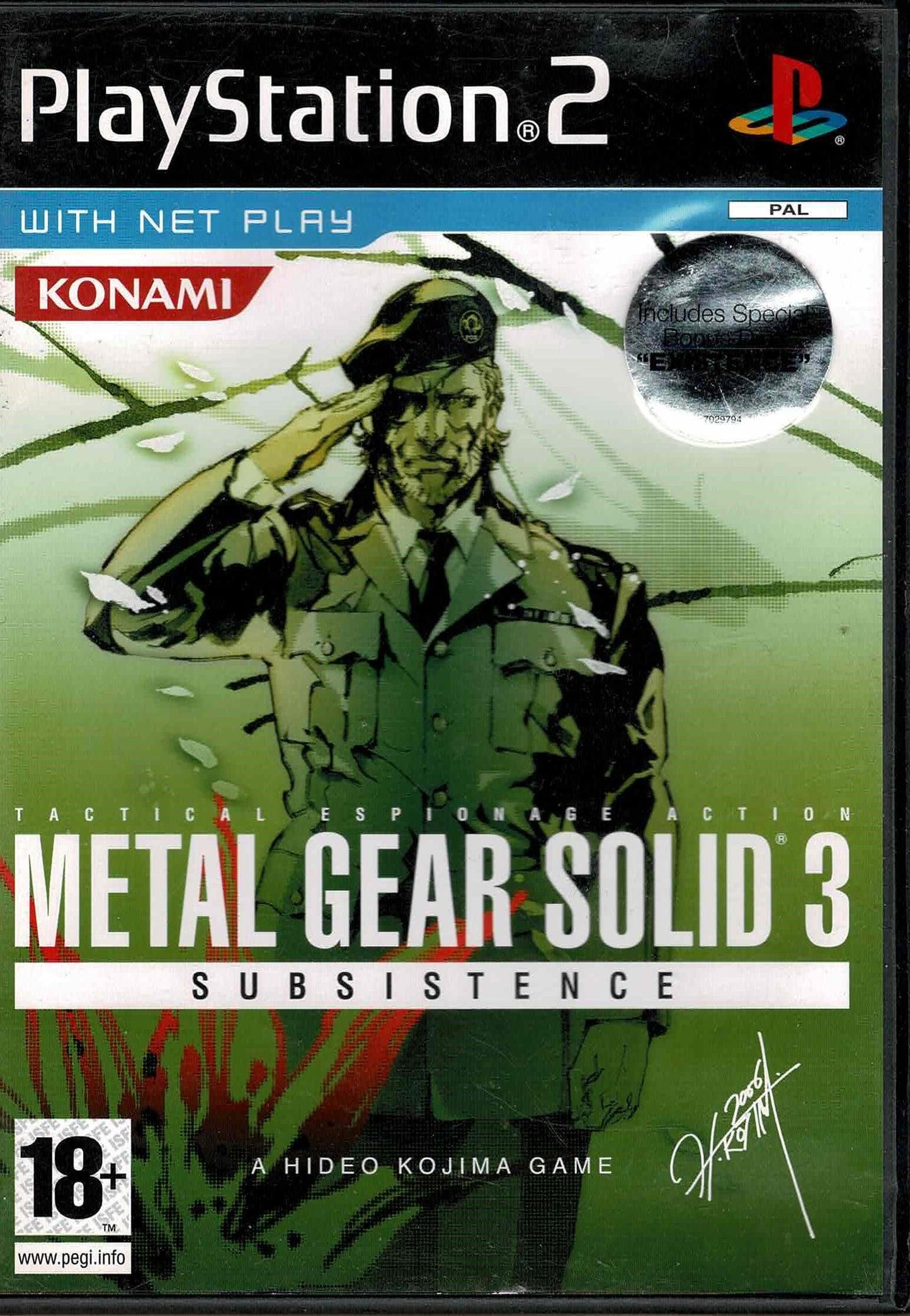 Metal Gear Solid 3: Subsistence - ZZGames.dk