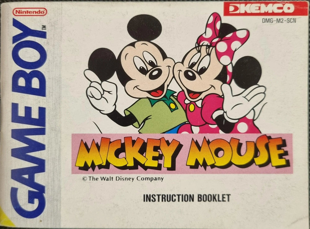 Mickey Mouse manual (SCN) - ZZGames.dk