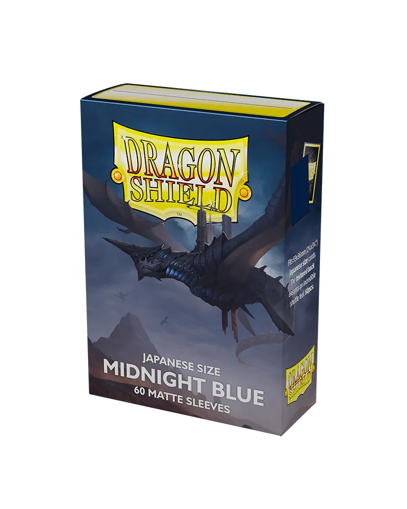 Midnight Blue Matte Japanese (59x86mm) - ZZGames.dk