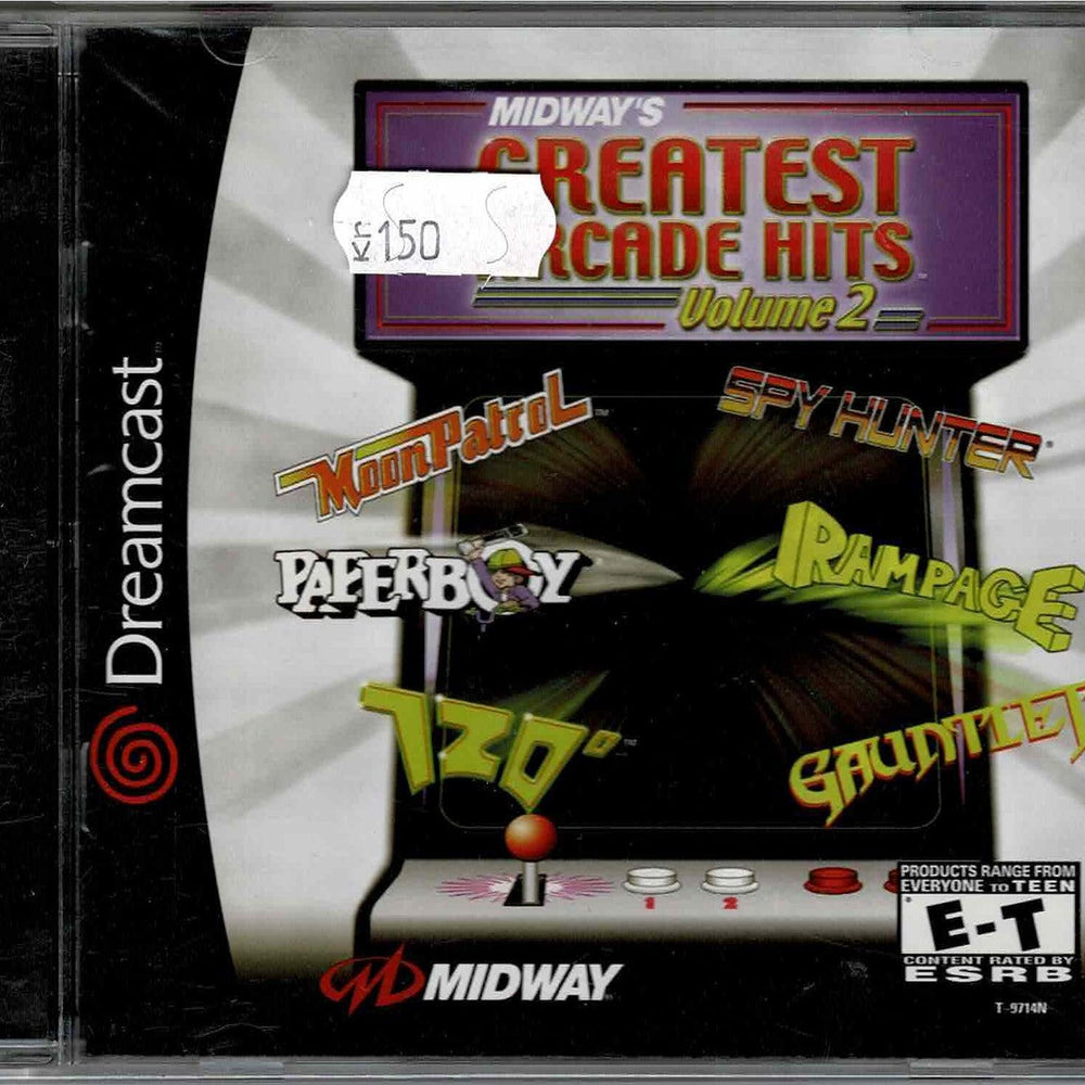 Midway's Greatest Arcade Hits Vol. 2 (NTSC) - ZZGames.dk