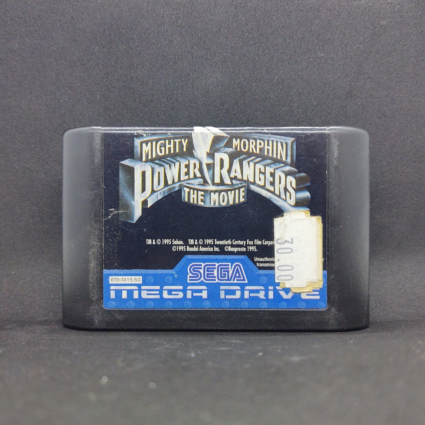 Mighty Morphin Power Rangers The Movie (Løst cart) - ZZGames.dk