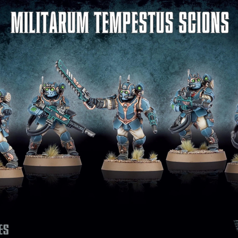 MILITARUM TEMPESTUS SCIONS - ZZGames.dk