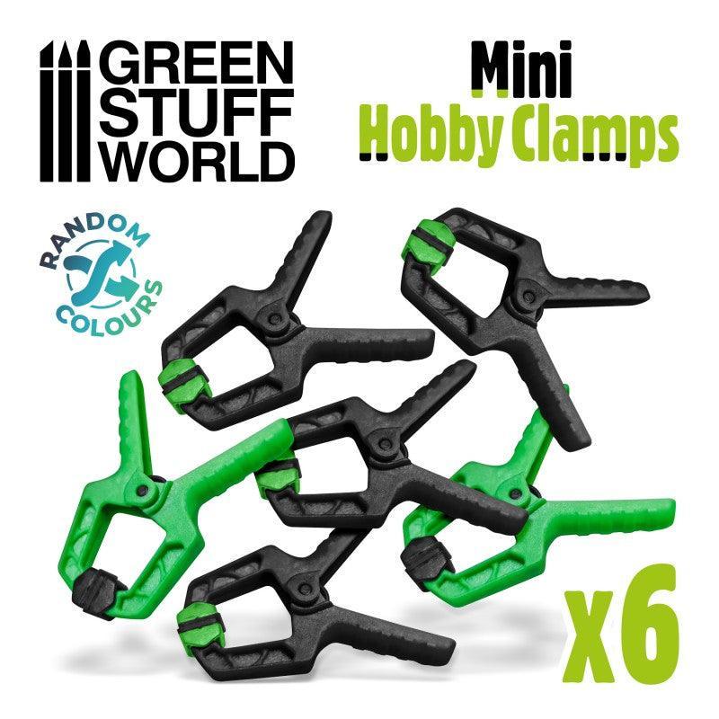Mini hobby clamps x6 - ZZGames.dk