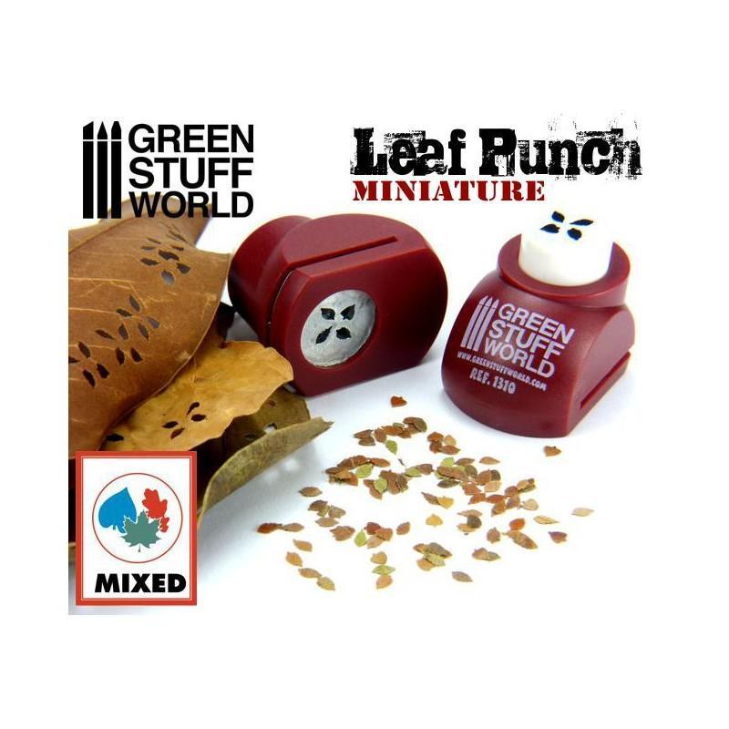 Miniature Punch - Leaf (red) - ZZGames.dk