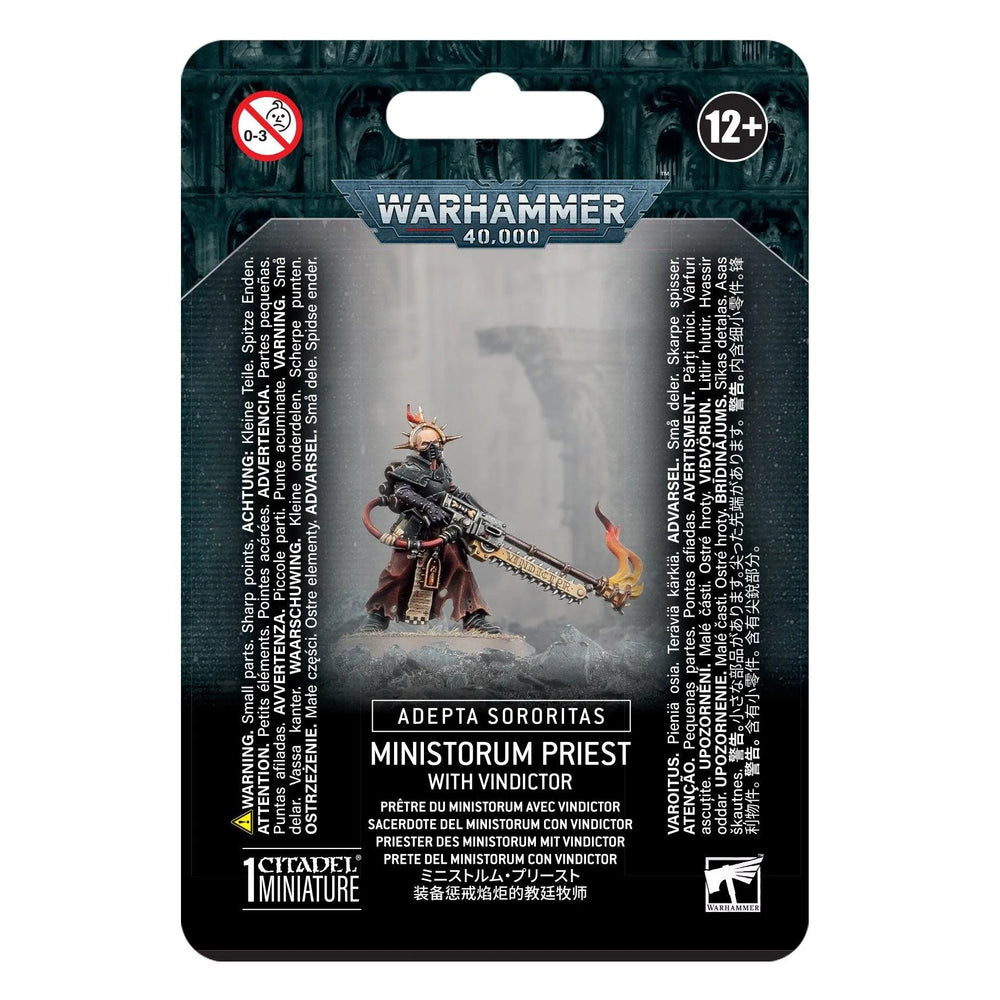 MINISTORUM PRIEST WITH VINDICTOR - ZZGames.dk