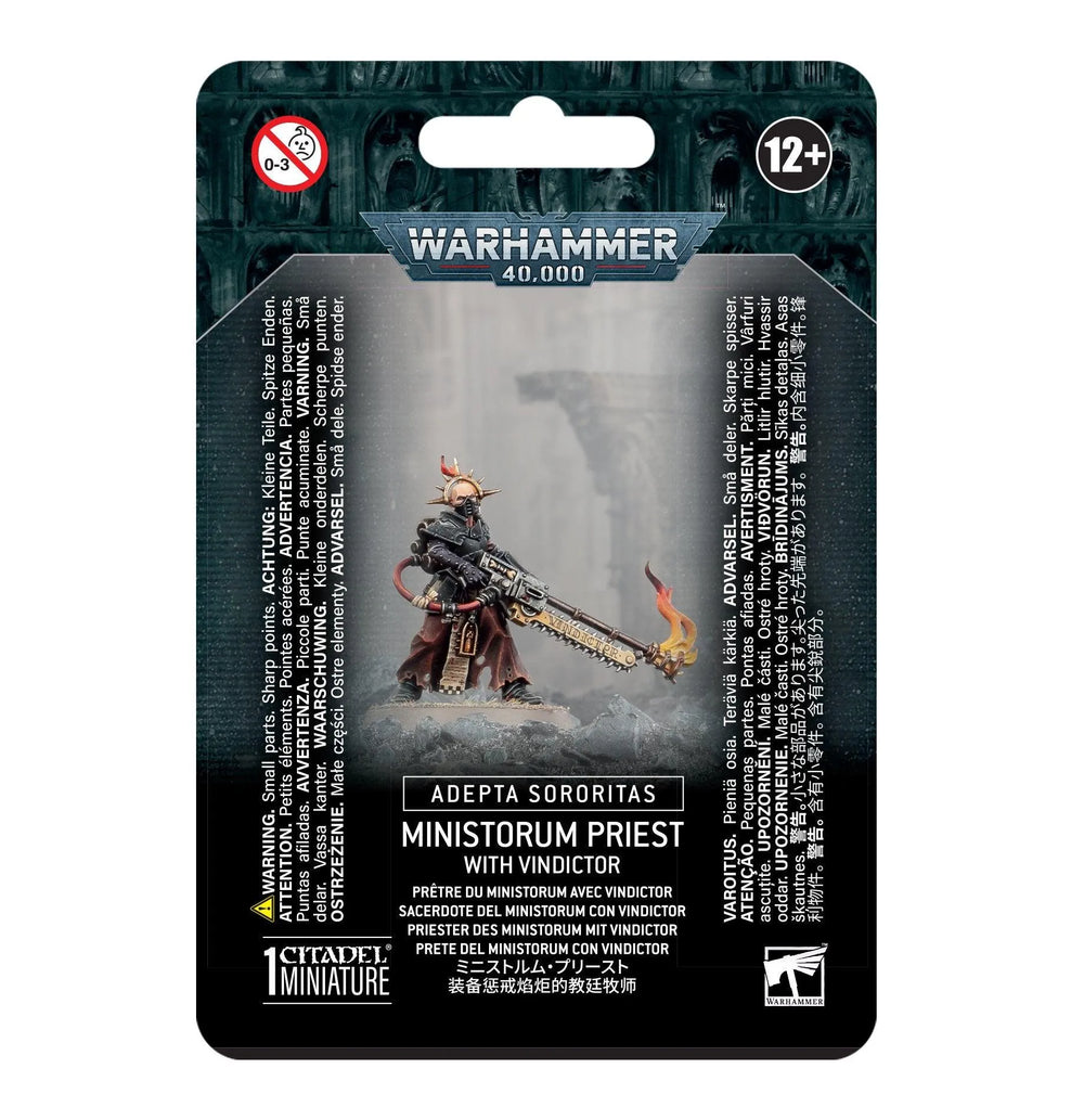 MINISTORUM PRIEST WITH VINDICTOR - ZZGames.dk