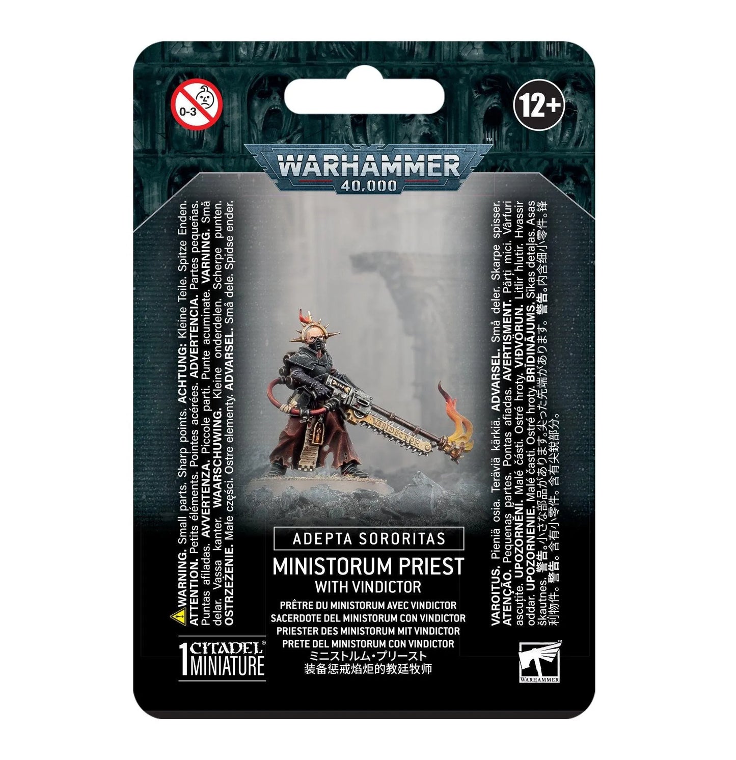 MINISTORUM PRIEST WITH VINDICTOR - ZZGames.dk