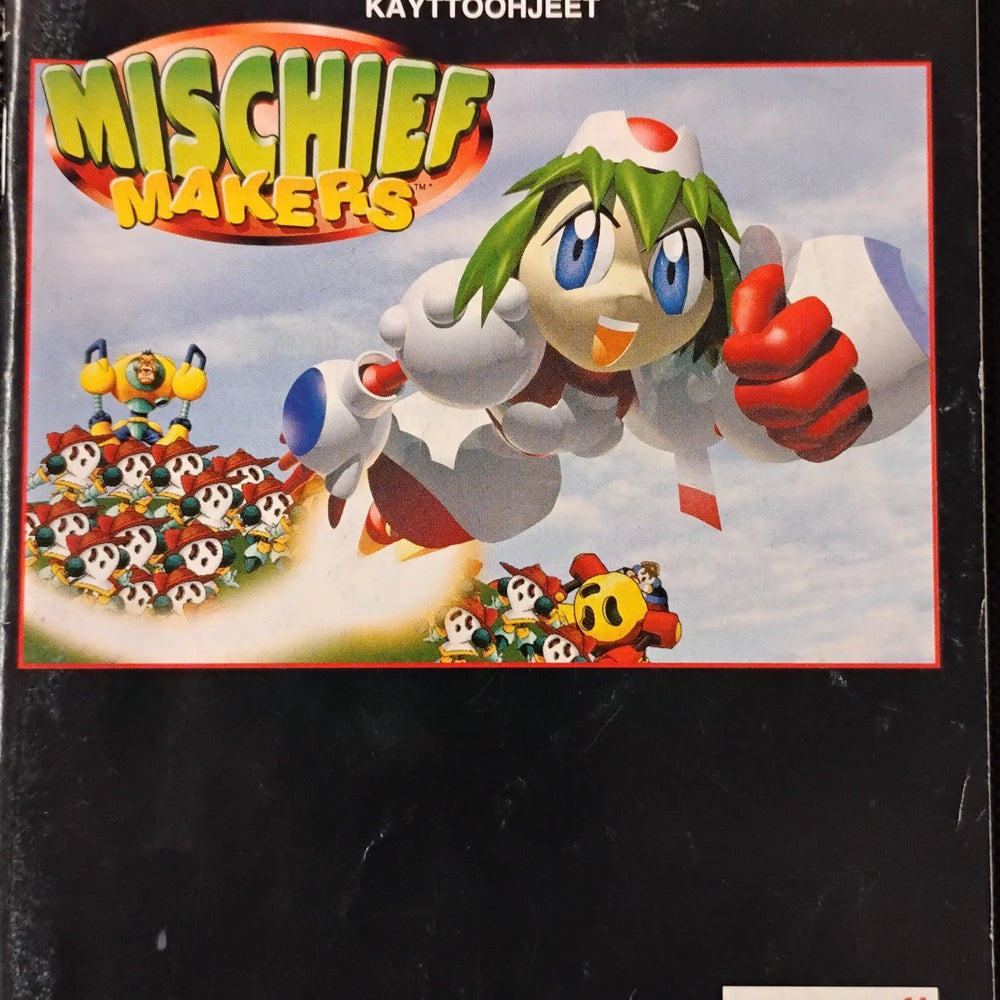 Mischief Makers manual (NUK4) - ZZGames.dk