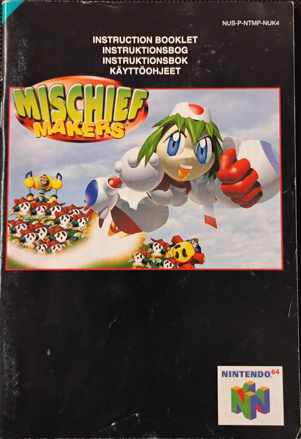 Mischief Makers manual (NUK4) - ZZGames.dk