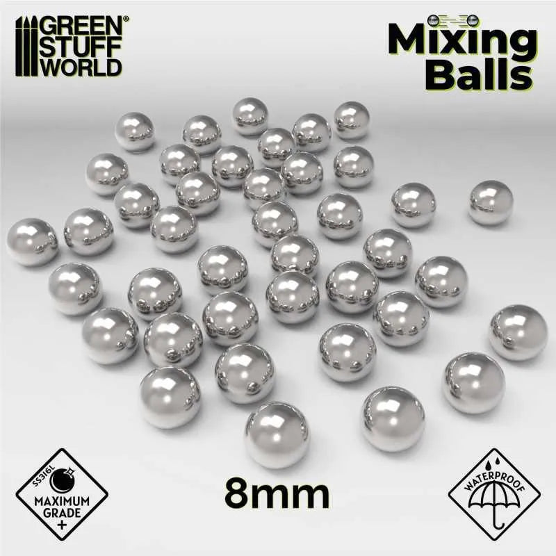 Mixing Balls 8mm - ZZGames.dk